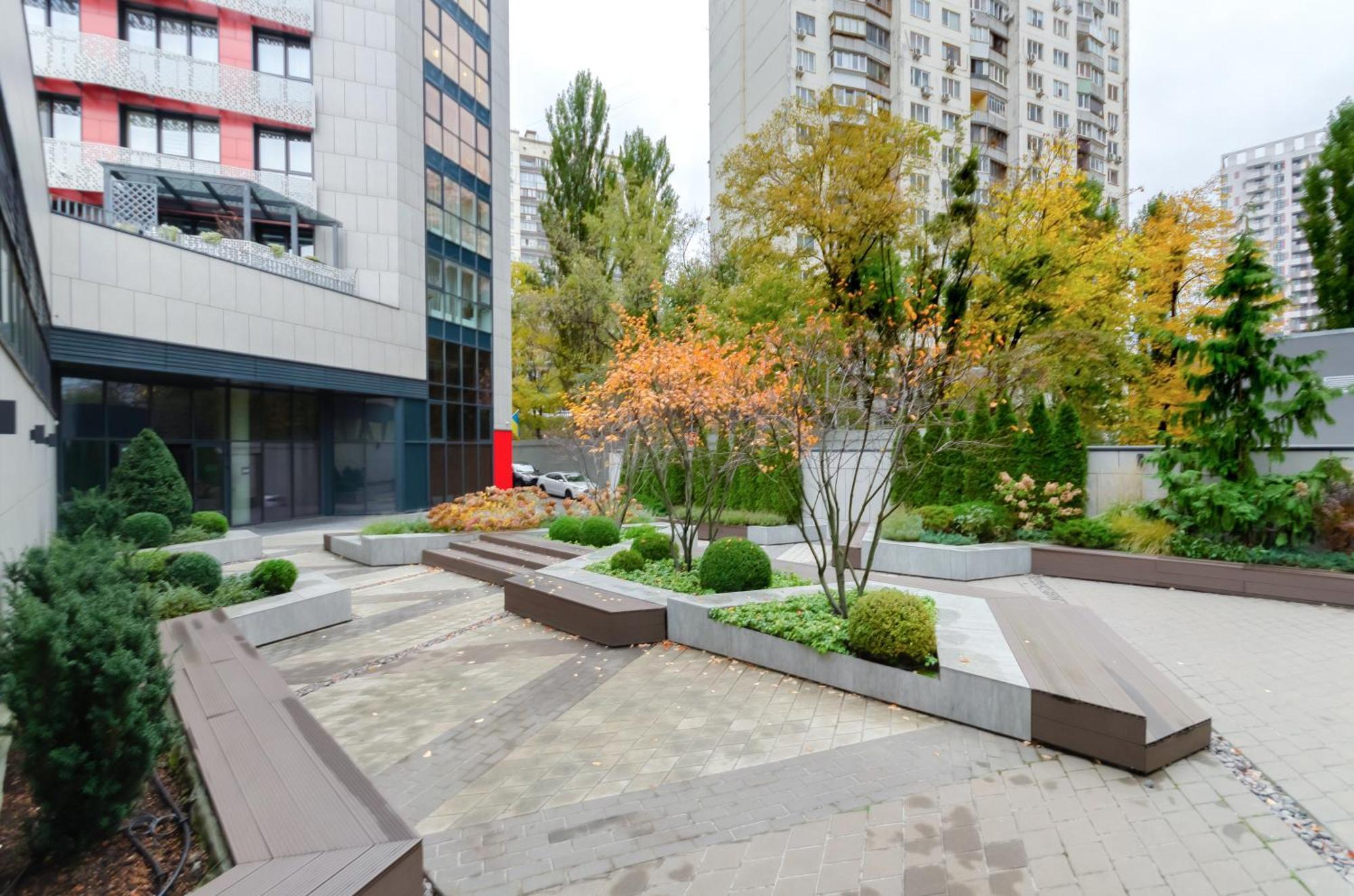 Petrovdom 41B-59B-90B-77B Stunning City View Apartments At Rc Kvartet, Central Railway Station Kiev Eksteriør billede
